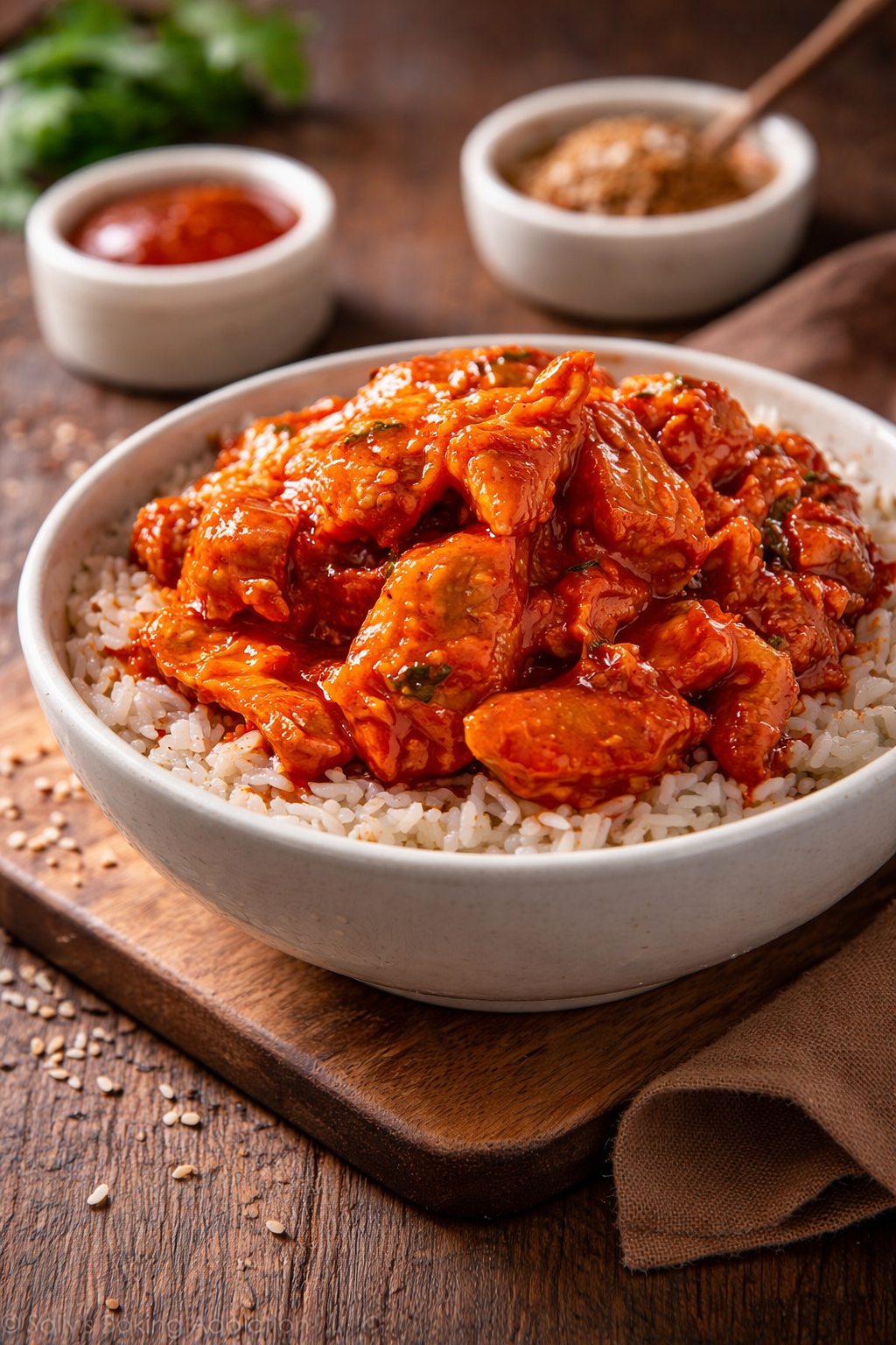 Honey Sriracha Chicken